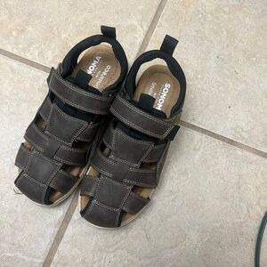 Sonoma Mens Dark Brown Sandals 9